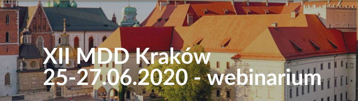 XII MDD Kraków 25-27.06.2020 - webinarium